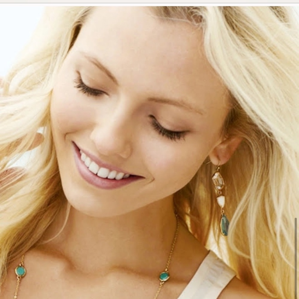 Beautiful Crystal & Rhinestone Earrings by Eye Pop - Picture 2 of 5